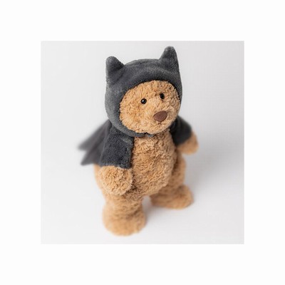 Jellycat Bartholomew Murciélago Oso | XQEU-09516